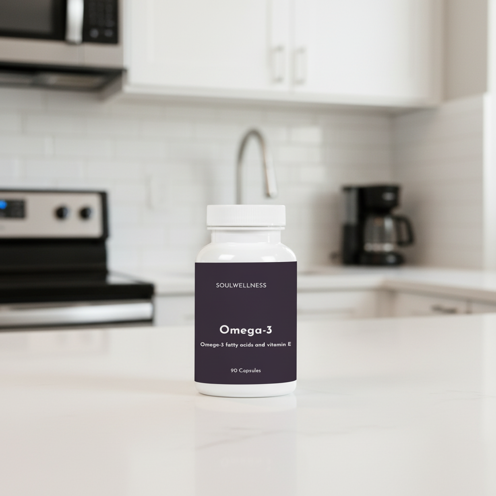 Omega-3 + Vitamin E – 90 Capsules