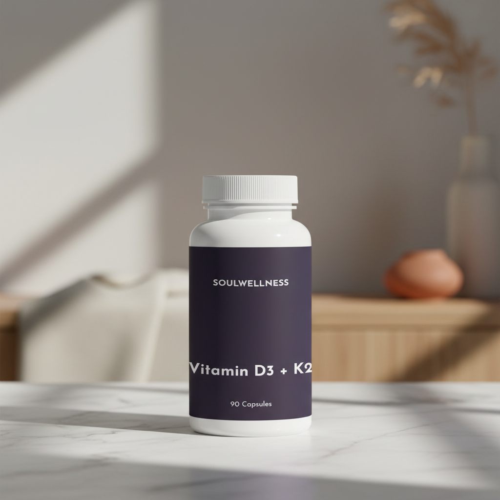 Vitamin D3 + K2 – 90 Capsules