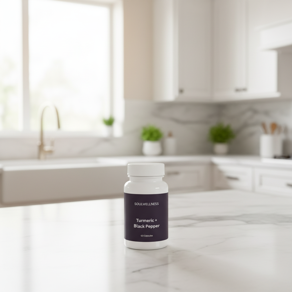 Turmeric + Black Pepper - 60 Capsules
