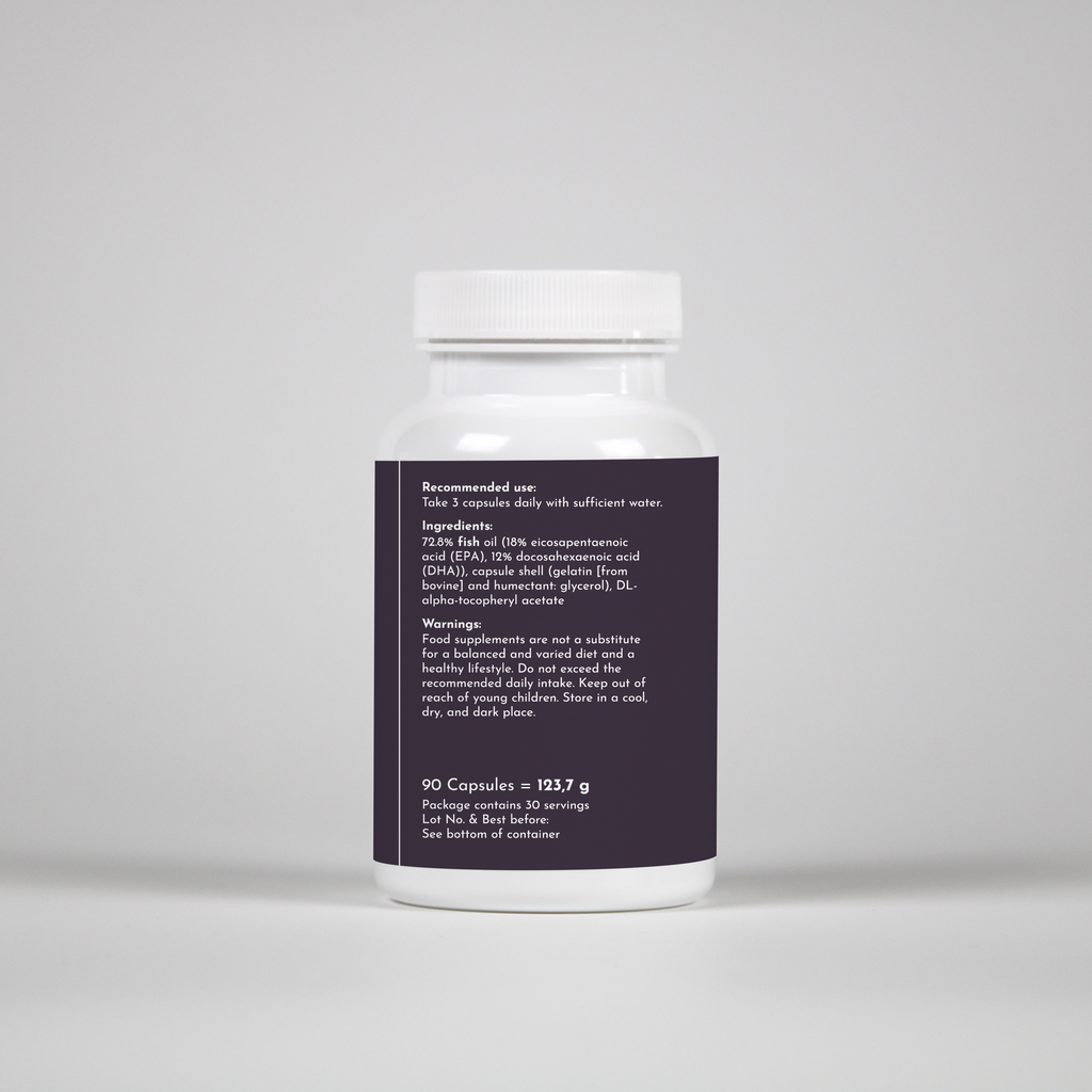 Omega-3 + Vitamin E – 90 Capsules