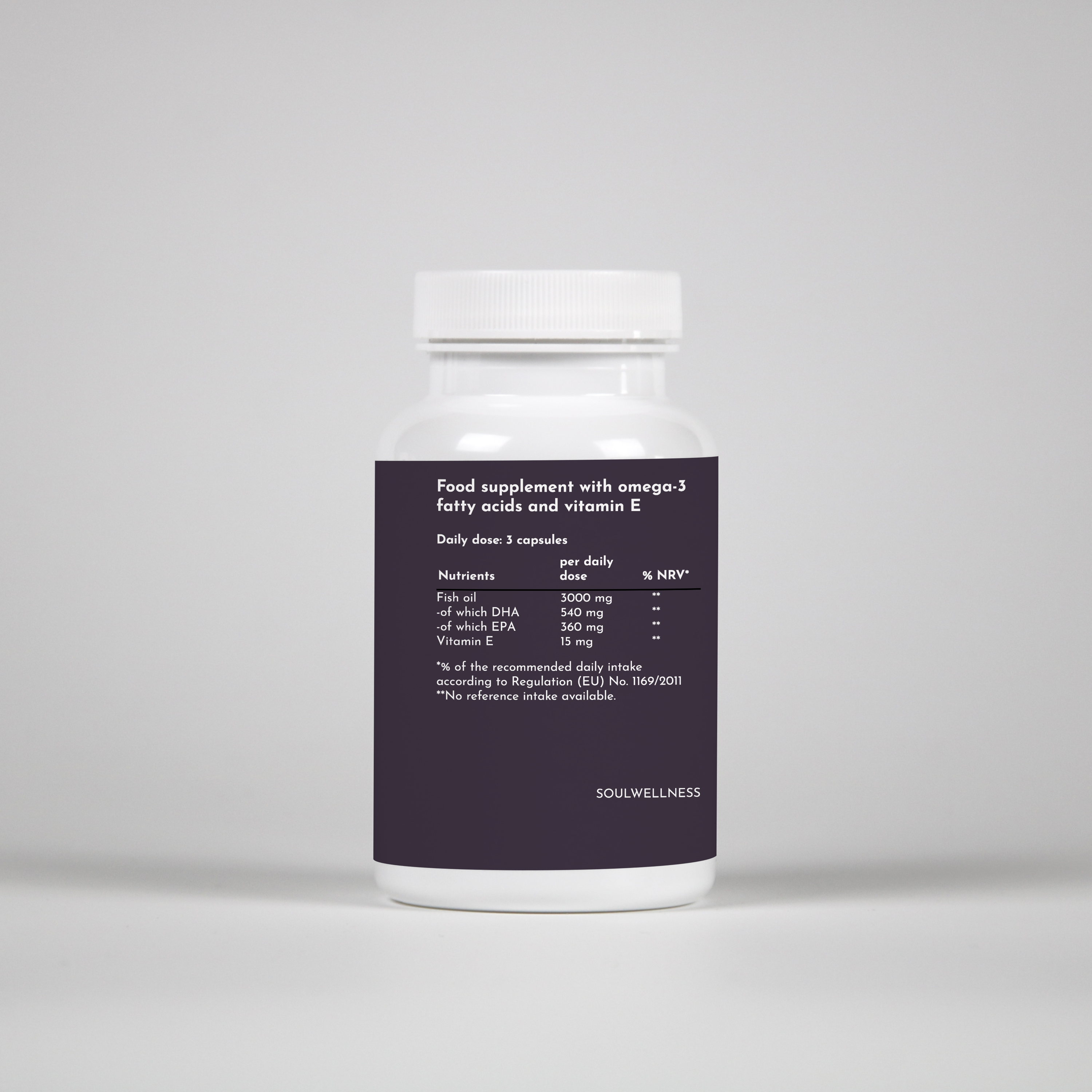 Omega-3 + Vitamin E – 90 Capsules