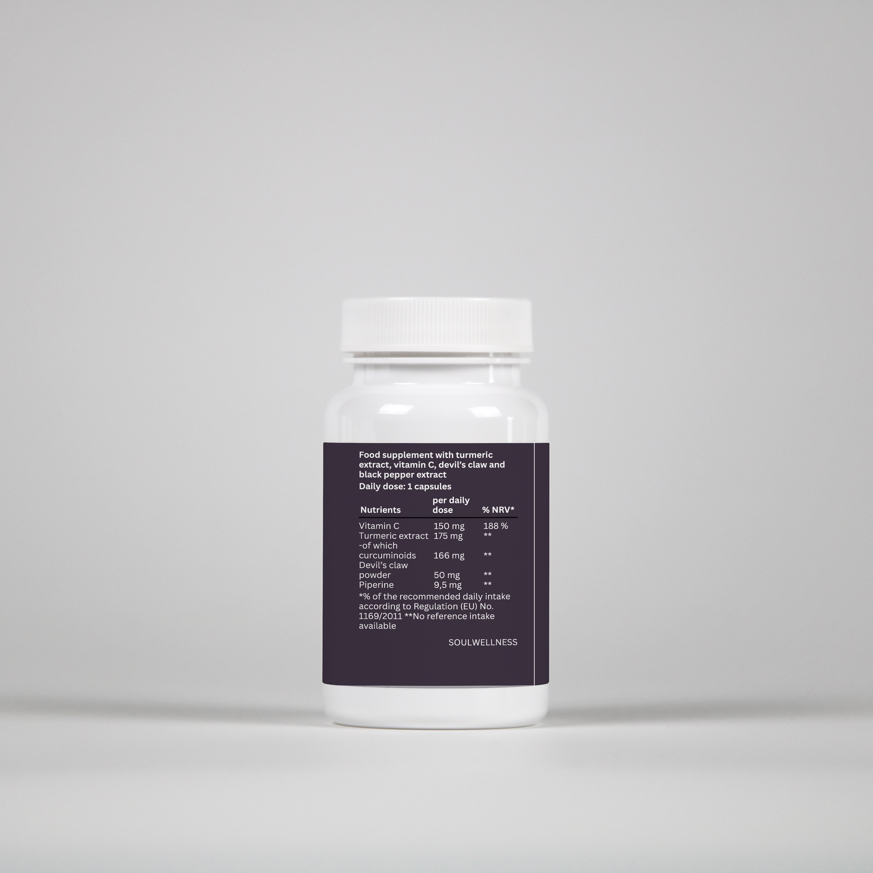 Turmeric + Black Pepper - 60 Capsules