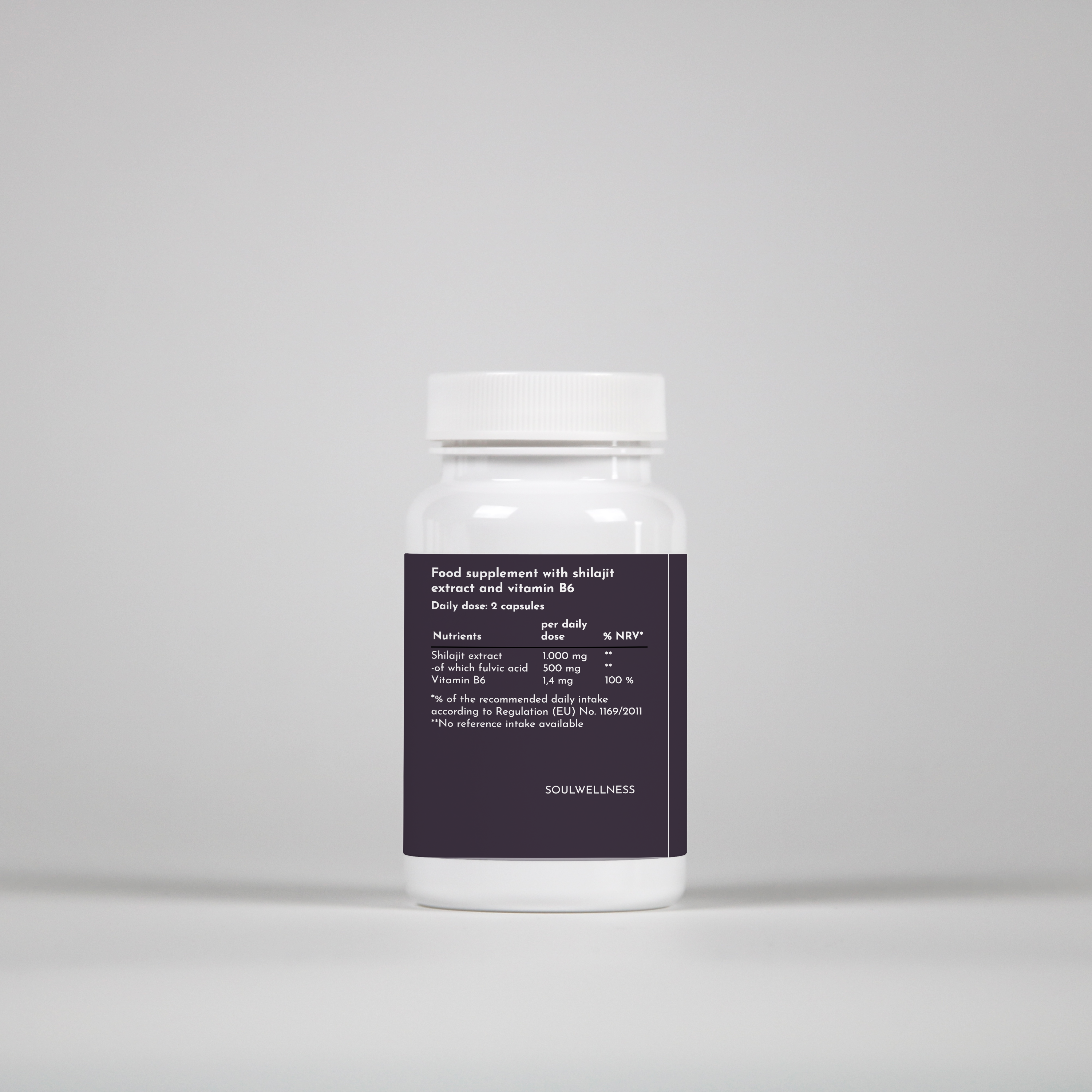 Shilajit + Vitamin B6 - 60 Capsules