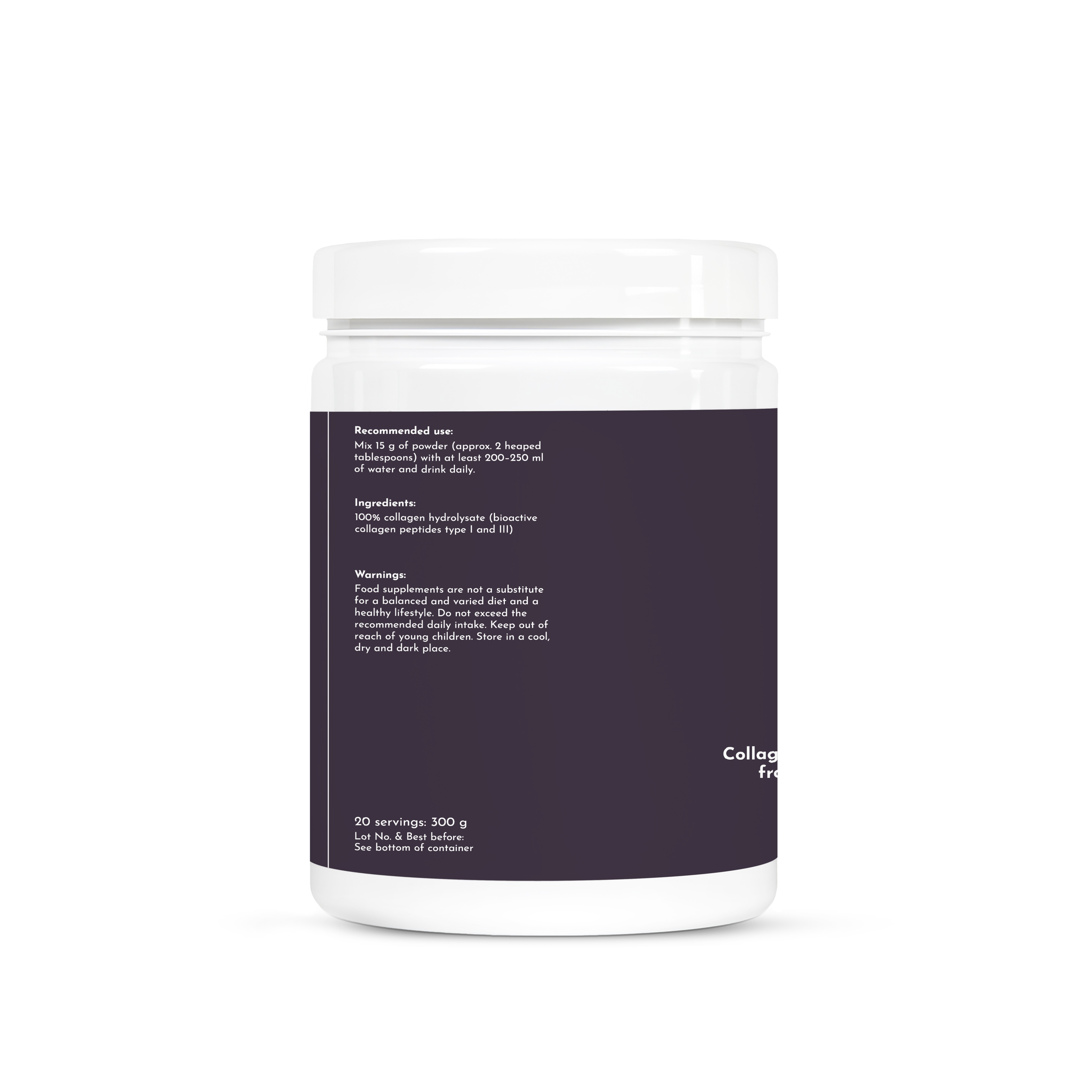 Collagen Hydrolysate – 300g